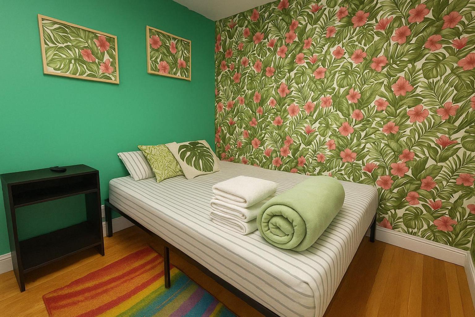 Tropical Comfort Room In Harlem Cozy Stay With Snacks & Style Ню Йорк Екстериор снимка