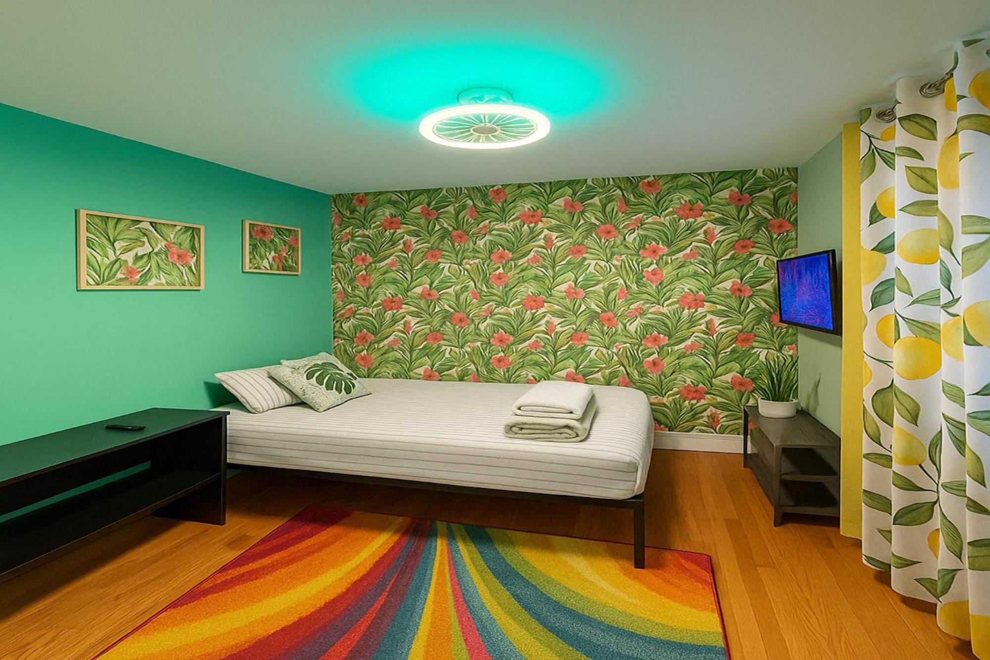 Tropical Comfort Room In Harlem Cozy Stay With Snacks & Style Ню Йорк Екстериор снимка
